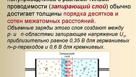 Что такое запирающий слой полупроводников