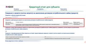 Как отключить запрет на кредиты через Госуслуги в Народная Семья