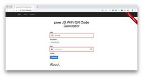 Как создать QR-код для подключения к Wi-Fi в Народная Семья