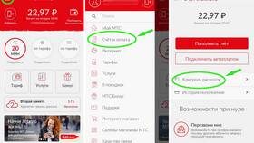 Как узнать расходы на МТС в Народная Семья
