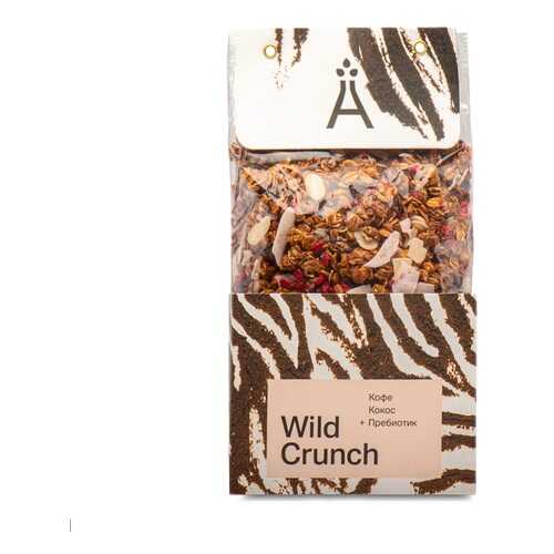 Гранола хрустящая Wild Crunch, «Кокос и Кофе» от Елены Наумовой, 260 г, Москва в Народная Семья