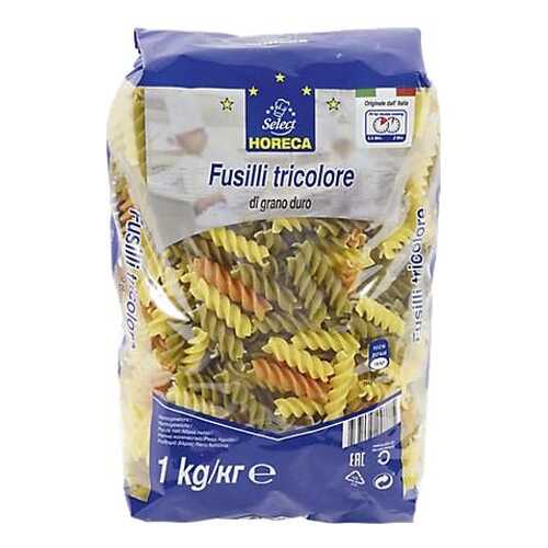 Макароны Horeca fusilli спиральки цветные 1 кг в Народная Семья