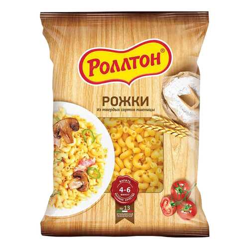 Макароны Роллтон рожки 400 г в Народная Семья