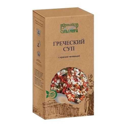 Супы мира Гурмайор греческий суп с красной чечевицей 210 г в Народная Семья