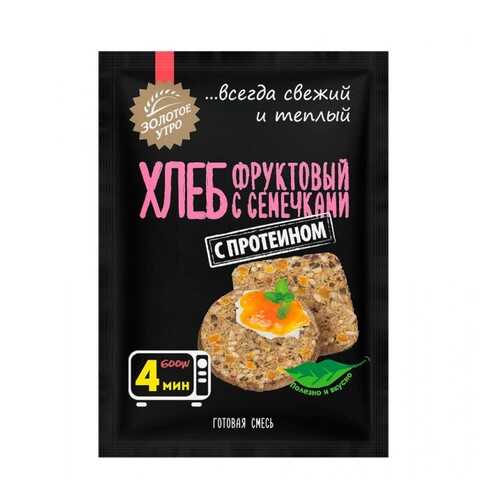 Хлеб в микроволновке фруктовый С.Пудовъ с семечками с протеином за 4 минуты в Народная Семья