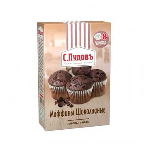 Мучная смесь С.Пудовъ маффины шоколадные 230 г в Народная Семья