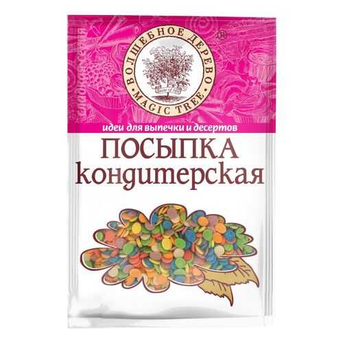 Посыпка кондитерская Волшебное дерево конфетти яркие 40 г в Народная Семья