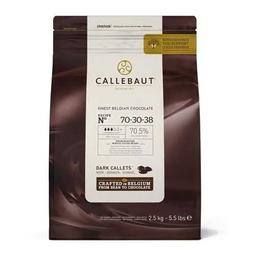 Шоколад Callebaut темный 2.5 кг в Народная Семья