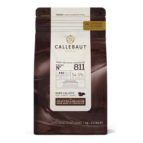 Шоколад темный Callebaut 54.5% какао (811-2B-U73) 1 кг в Народная Семья