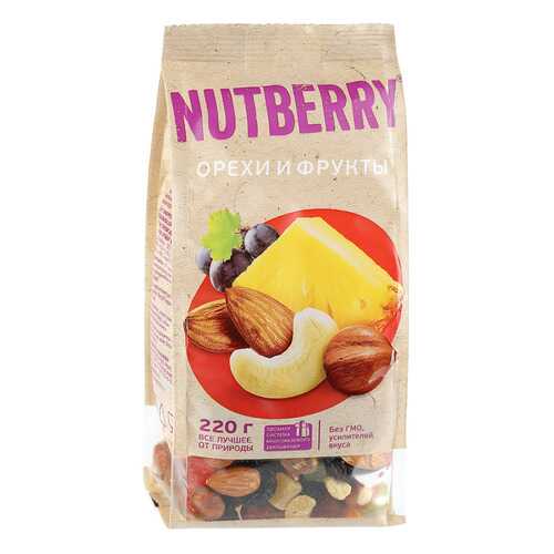 Смесь орехи-ягоды-фрукты Nutberry 220 г в Народная Семья