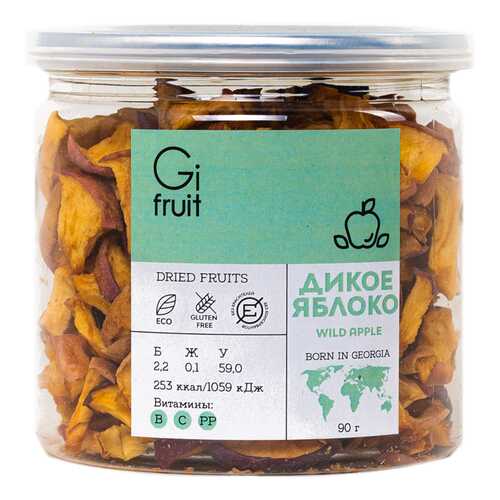 Сушеное дикое яблоко GIFRUIT 90 г в Народная Семья