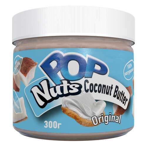 Кокосовая паста POP Nuts Coconut Butter Original Натуральная, 300 г в Народная Семья