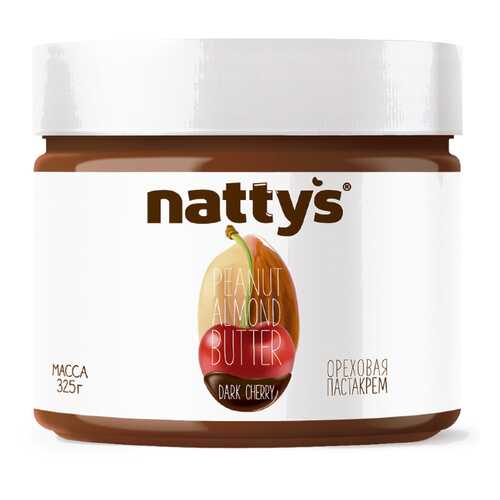 Паста Nattys Dark cherry ореховая с вишней и мёдом 325 г в Народная Семья