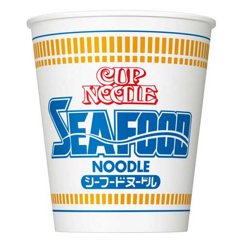 Лапша NISSIN CUP NOODLE Рамэн МОРЕПРОДУКТЫ SEAFOOD,75г, Япония в Народная Семья