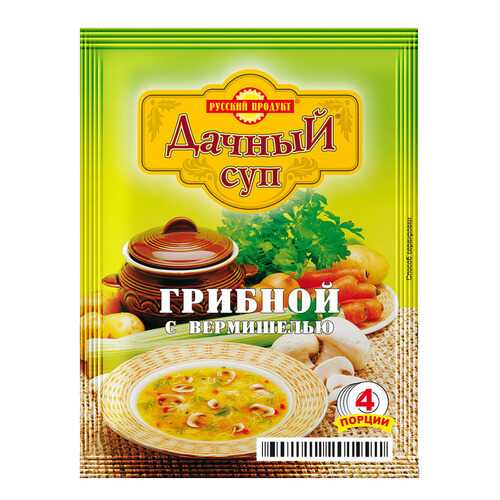 Суп Дачный грибной с вермишелью 60 г в Народная Семья