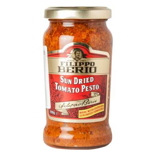 Соус Filippo Berio sun dried tomato pesto с сушеными томатами 190 г в Народная Семья