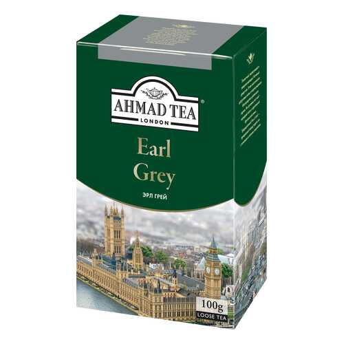 Чай черный Ahmad Tea earl grey 100 г в Народная Семья