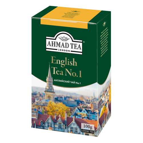 Чай черный Ahmad Tea english tea № 1 90 г в Народная Семья