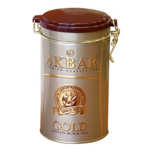 Чай черный листовой Akbar gold 225 г в Народная Семья