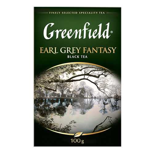 Чай черный листовой Greenfield Earl Grey Fantasy 100 г в Народная Семья