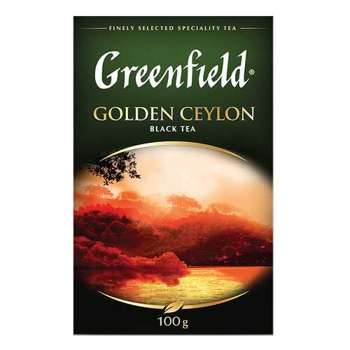 Чай черный листовой Greenfield Golden Ceylon 100 г в Народная Семья