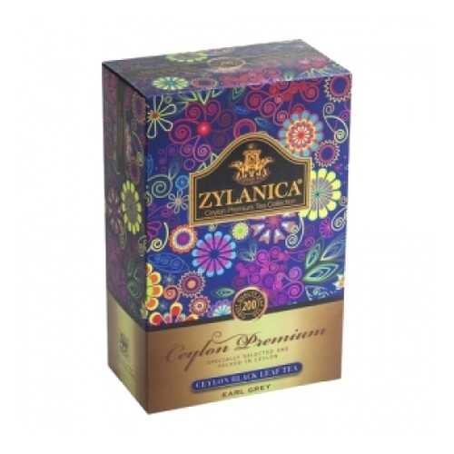 Чай черный листовой Zylanica ceylon premium collection бергамот FBOP 200 г в Народная Семья