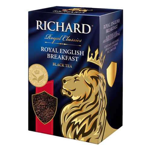 Чай черный Richard royal english breakfast листовой 90 г в Народная Семья