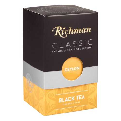 Чай черный Richman orange pekoe 100 г в Народная Семья