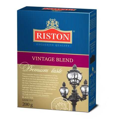 Чай черный Riston vintage blend 200 г в Народная Семья