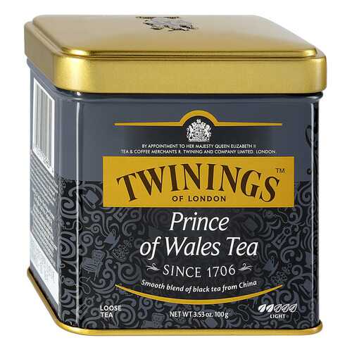 Чай черный Twinings принц уэльский байховый среднелистовой 100 г в Народная Семья