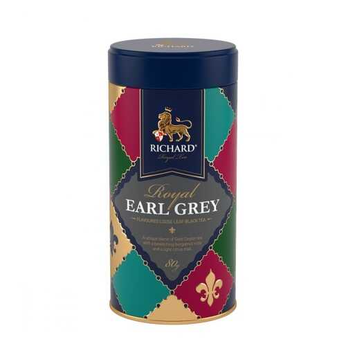 Чай Richard Royal Earl Grey черный листовой 80 г в Народная Семья