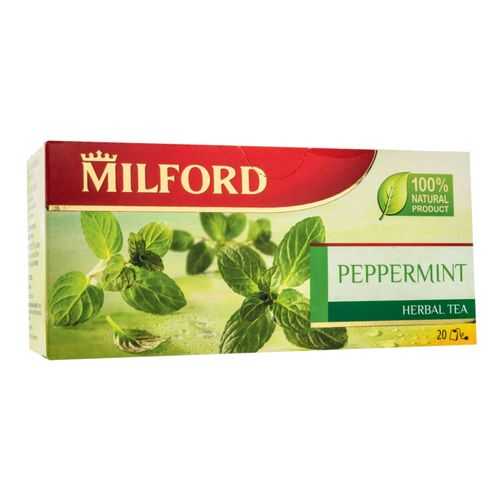 Чай травяной Milford peppermint 20 пакетиков в Народная Семья