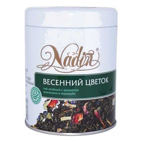 Чай зеленый листовой Nadin весенний цветок 75 г в Народная Семья