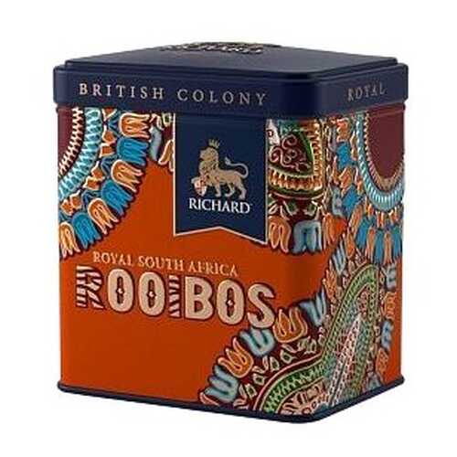 Чай зеленый листовой Richard British Colony Royal Rooibos ж/б 50 г в Народная Семья