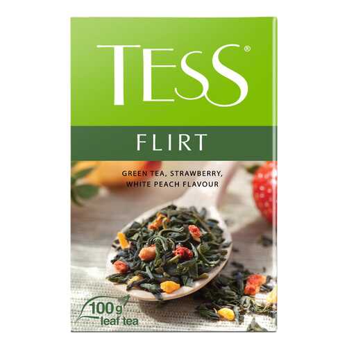 Чай зеленый листовой Tess Flirt 100 г в Народная Семья