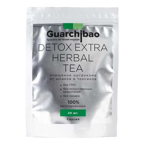 Чайный напиток Guarchibao для детокса Detox Herbal Tea Саусеп 48 г в Народная Семья