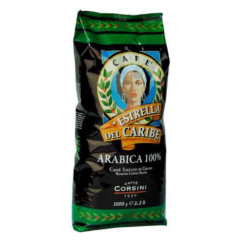 Кофе Caffe Corsini Estrella Del Caribe в зернах 1000 г в Народная Семья