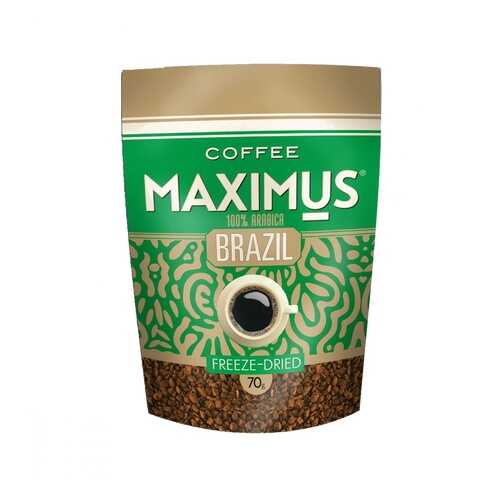 Кофе Maximus Brazil растворимый 70 г в Народная Семья