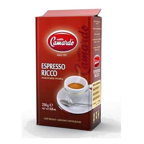 Кофе молотый Camardo Espresso Ricco 250 г в Народная Семья