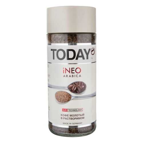 Кофе молотый в растворимом Today ineo arabica 95 г в Народная Семья