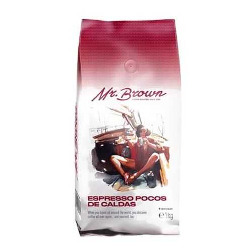 Кофе Mr.Brown Espresso Pocos De Caldas в зернах 1 кг в Народная Семья