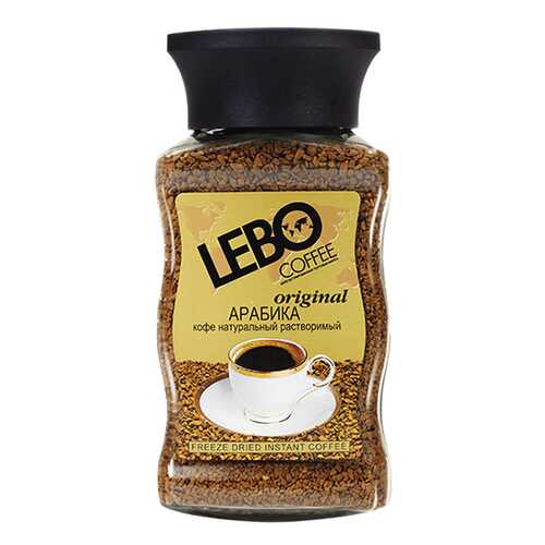 Кофе растворимый Lebo original 100 г в Народная Семья