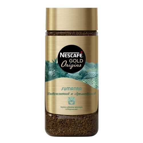 Кофе растворимый NESCAFE GOLD Origins Sumatra, 170г, стеклянная банка в Народная Семья