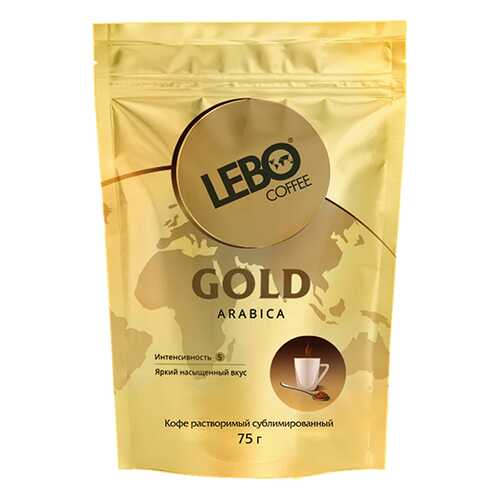 Кофе сублимированный Lebo Gold м/у 75 г в Народная Семья