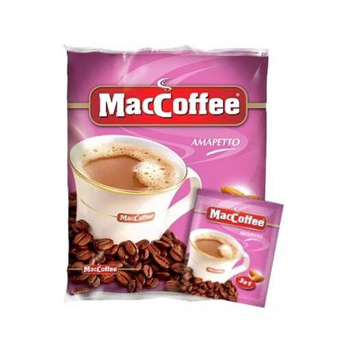 Кофейный напиток растворимый MacCoffee амаретто 3в1 25 г 18 штук в Народная Семья