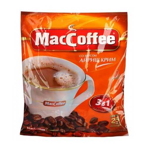 Кофейный напиток растворимый MacCoffee айриш крим 3в1 25 г 18 штук в Народная Семья