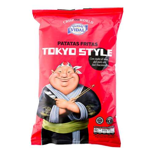 Чипсы картофельные Vicente Vidal Tokyo Style терияки 120 г в Народная Семья