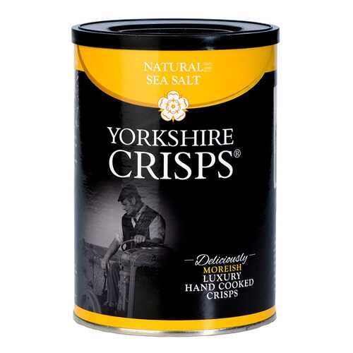 Чипсы картофельные Yorkshire Crisps с морской солью 100 г в Народная Семья