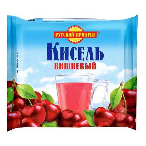 Кисель Русский продукт вишня концентрат брикет 220 г в Народная Семья