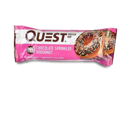 Батончик протеиновый Quest Bar Chocolate Sprinkled Doughnut Пончик Донат 60г США в Народная Семья